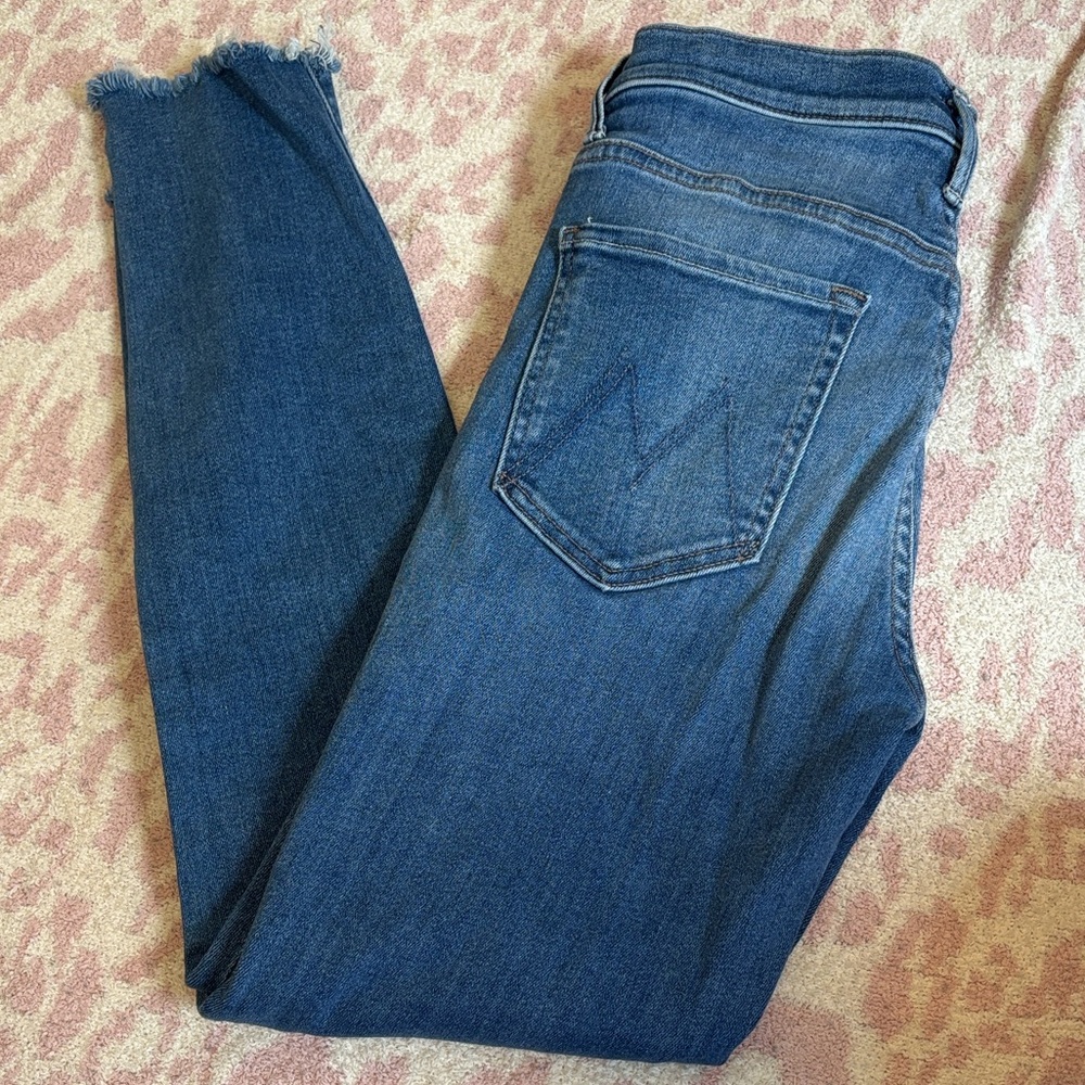 Mother the stunner Blue Women’s Skinny Jeans - Classic Wash